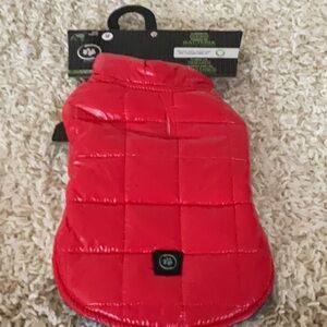 Silver paws dog coat